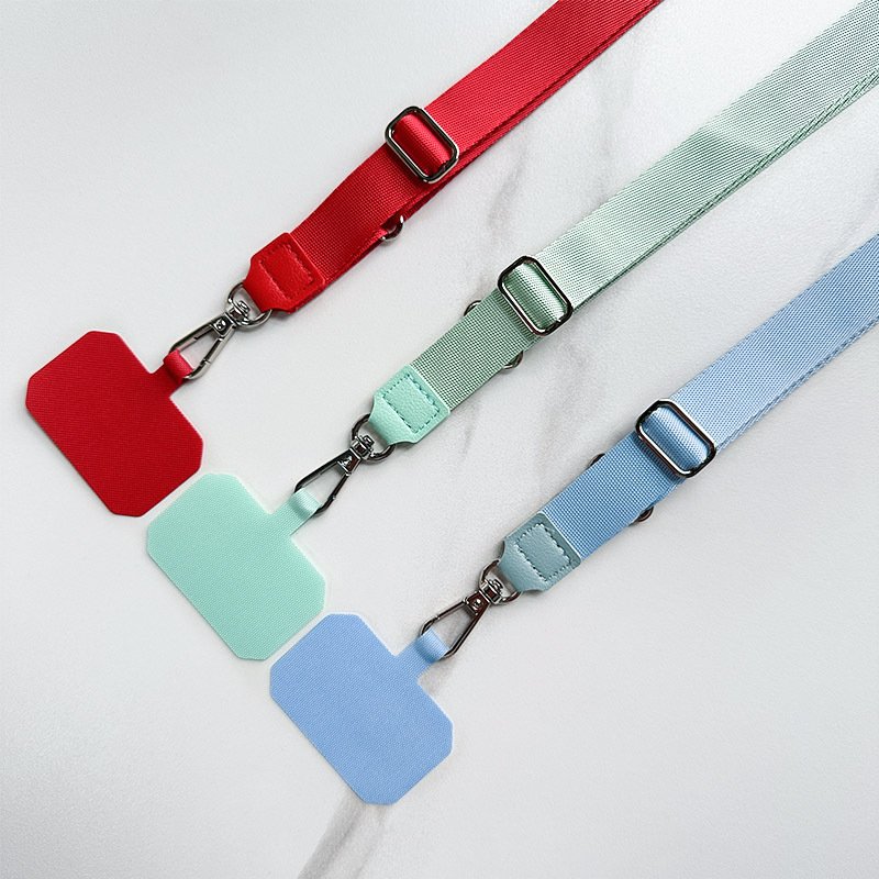 Neck Lanyard Anti-lost Adjustable Nylon Strap for Universal Mobile Phone