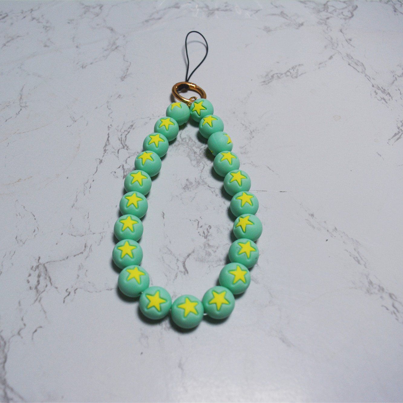 2024 New Hot Selling Mobile Phone Chain Wrist Strap Star Silicone cellphone Chains Key Chains