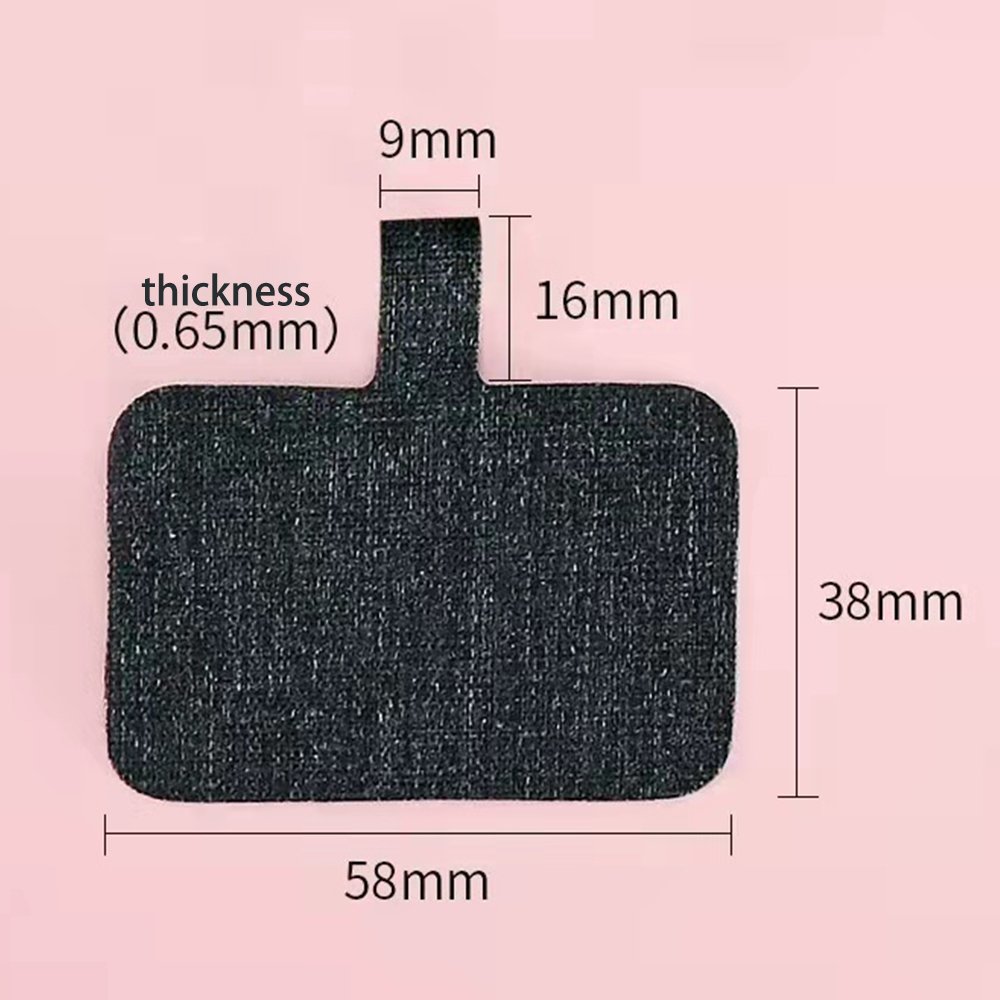 Adjustable Crossbody Nylon Neck Strap Tether With Patch Mobile Cell Phone Strap Lanyard For All Smartphone