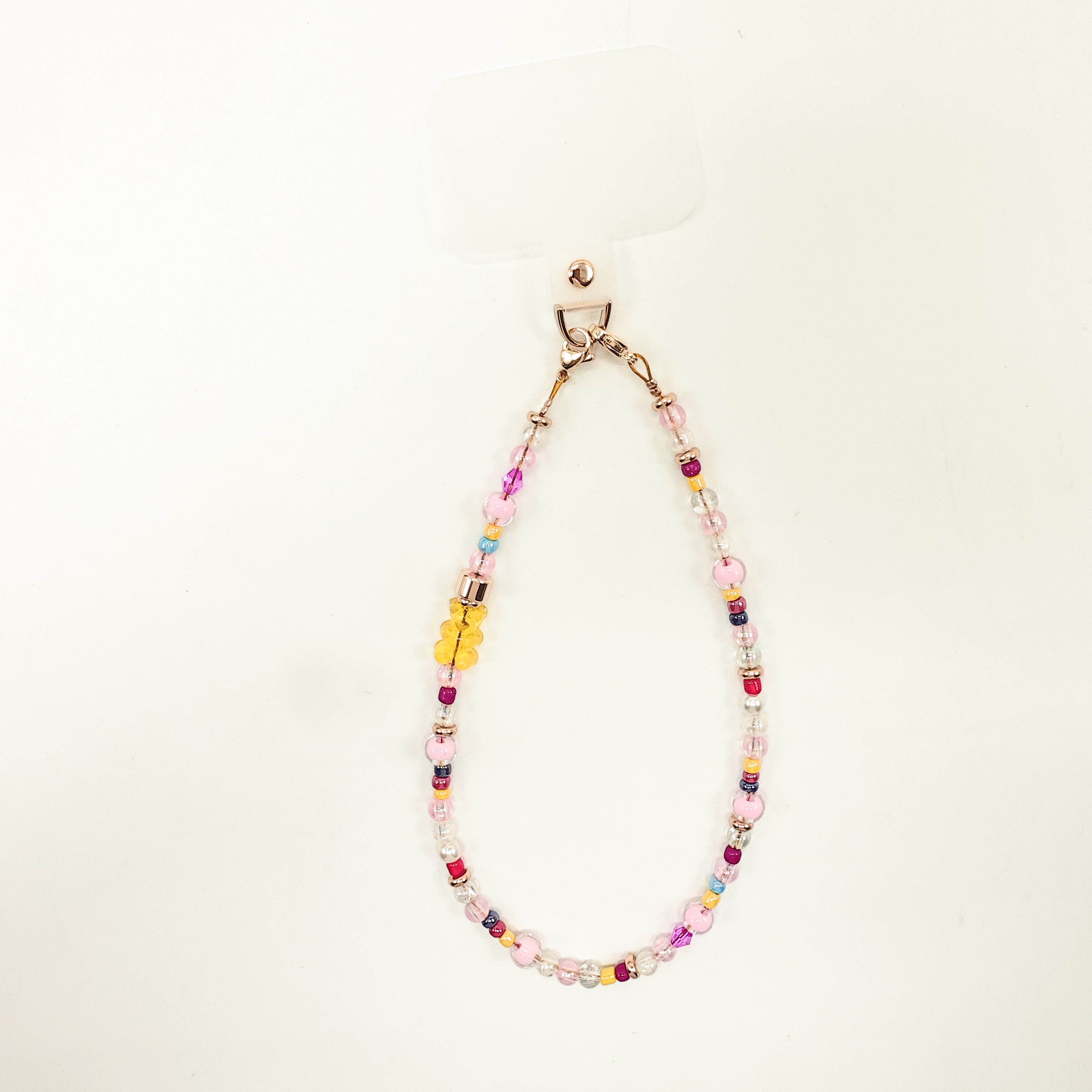 High Quality beads Phone Case Chain Charm Phone Chain Fashionable Colorful Mobile Phone Accessories