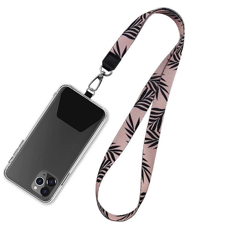 Universal Detachable Double Metal Buckle Two Hook Crossbody Phone Cover Rope Cord Neck Cell Mobile Phone Strap