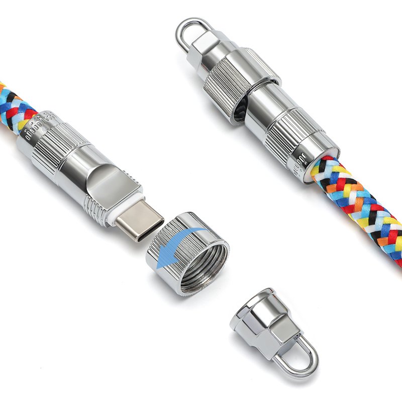 Lanyard Strap USB Charging Cable Cell Phone Mobile Phone Straps New Wrist Strap Micro USB Cable Charger