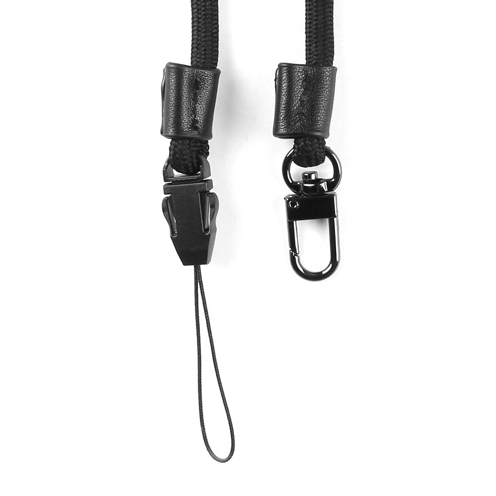 Adjustable Universal Neck Cross Lanyard Phone Cell Lanyard Charm Metal Accessories For Cases