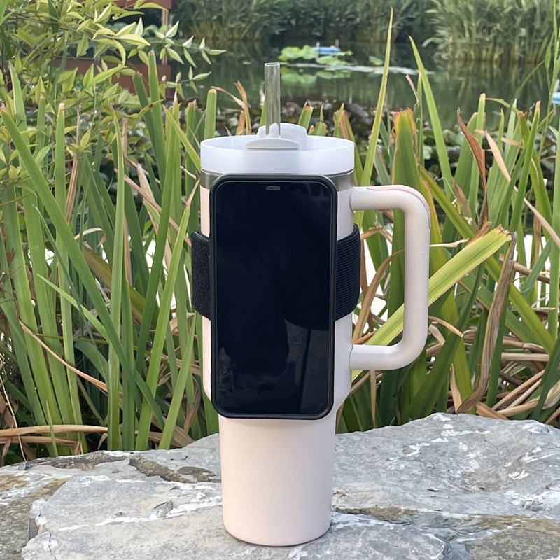 2024 NEW Product Magnetic Compatible Phone Holder Stand Strap for Cell Phone Tumbler Cup Phone Water Bottle Accessories