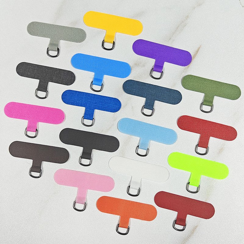 Universal Mobile Phone Anti-lost Lanyard Card Gasket Replacement Detachable Phone Hanging Cord Strap Nylon Patch Tether Pad
