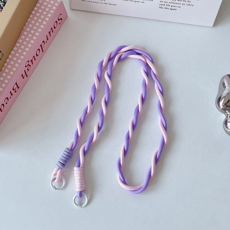 2024 New Design Creative Simple Female Personality Inclined Chain Mobile Phone Hanging Rope General Mobile Phone Case Strap