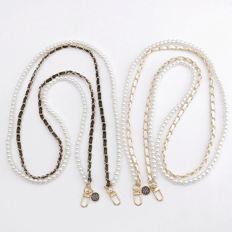 REWIN 2024 Luxury Elegant Pendant Metal Leather Crossbody Chain Universal Mobile Phone Hanging Shoulder Strap
