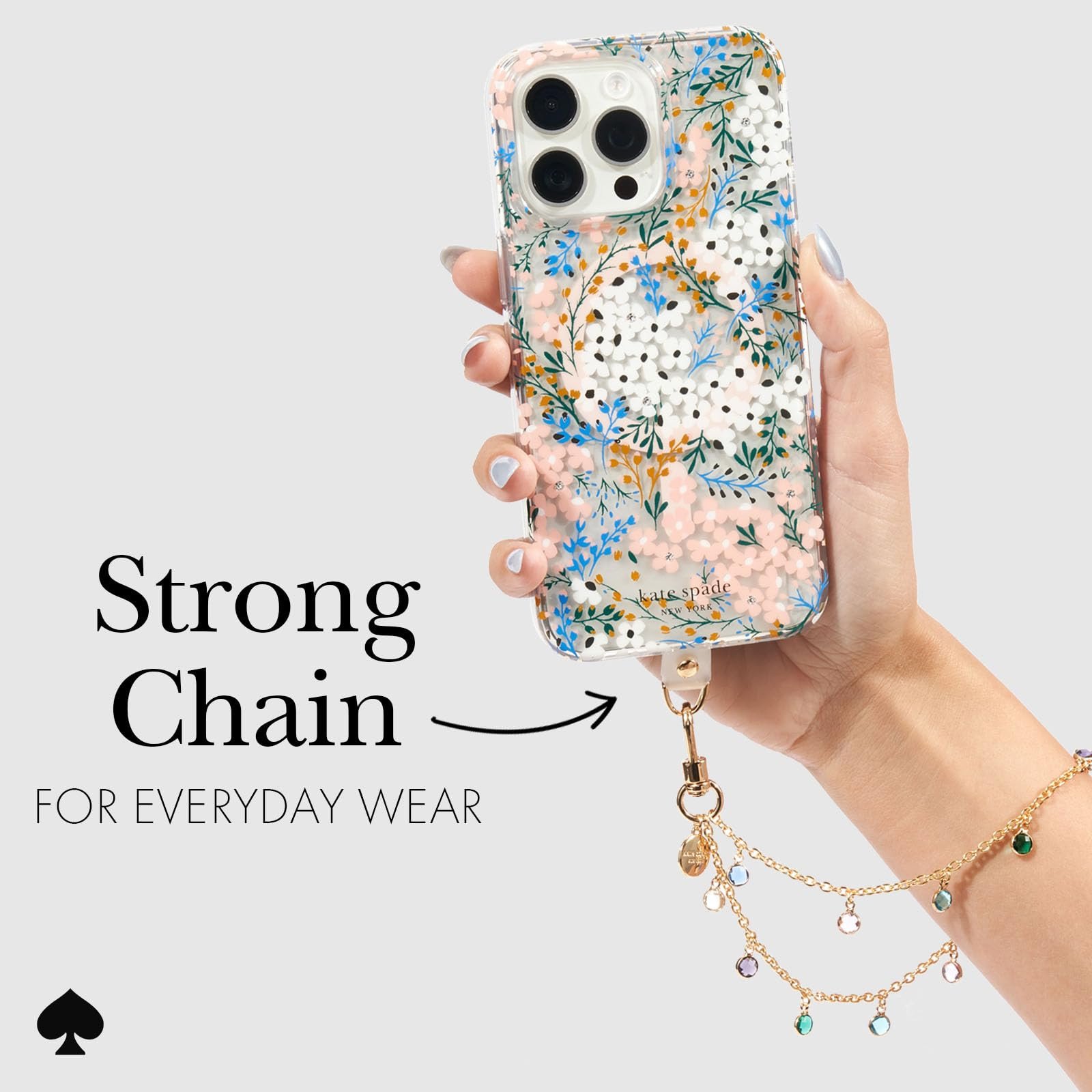 Laudtec High Shine Universal Metal Mobile Phone Lanyard Premium Strap for All Phones