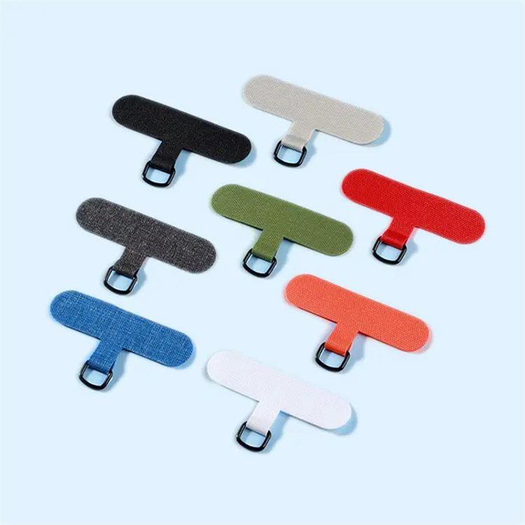 Universal Phone Cases Detachable Pads Different Colors Necklaces Metal Ring Durable Pad cellphone lanyard