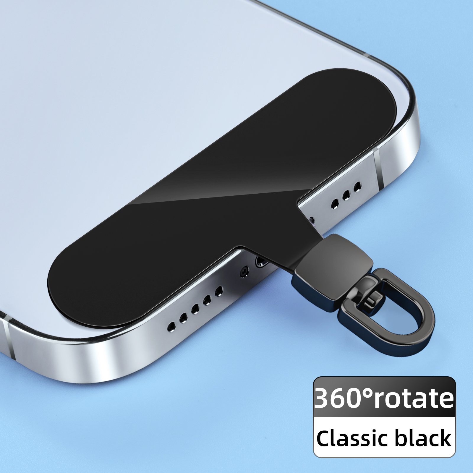 Customizable Mobile Phone Straps TPU Fixed Phone Lanyard Clip Fabric PVC Gasket Shell Card Back Sticker Sling Rope Connection