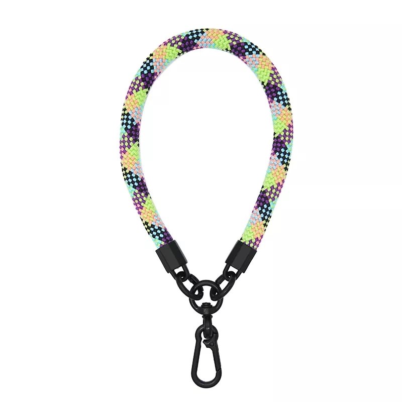 Fashionable Washable Mobile Phone Wrist Strap Nylon Cell Phone Strap for Iphone