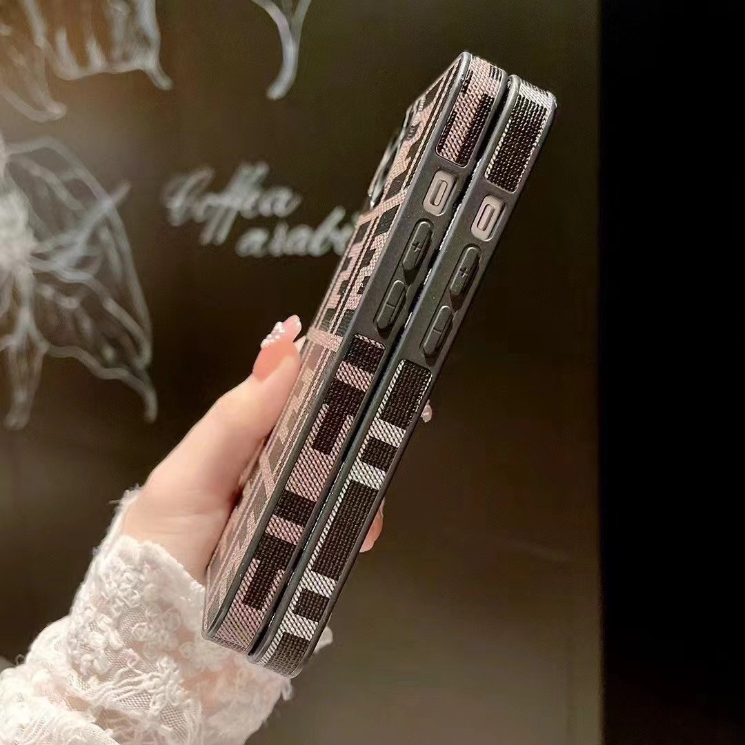 New Luxury Designer 15promax Mobile Phone Shell Camera Set With Diamonds For iPhone 15 pro 14 13 12 All Wrapped Leather