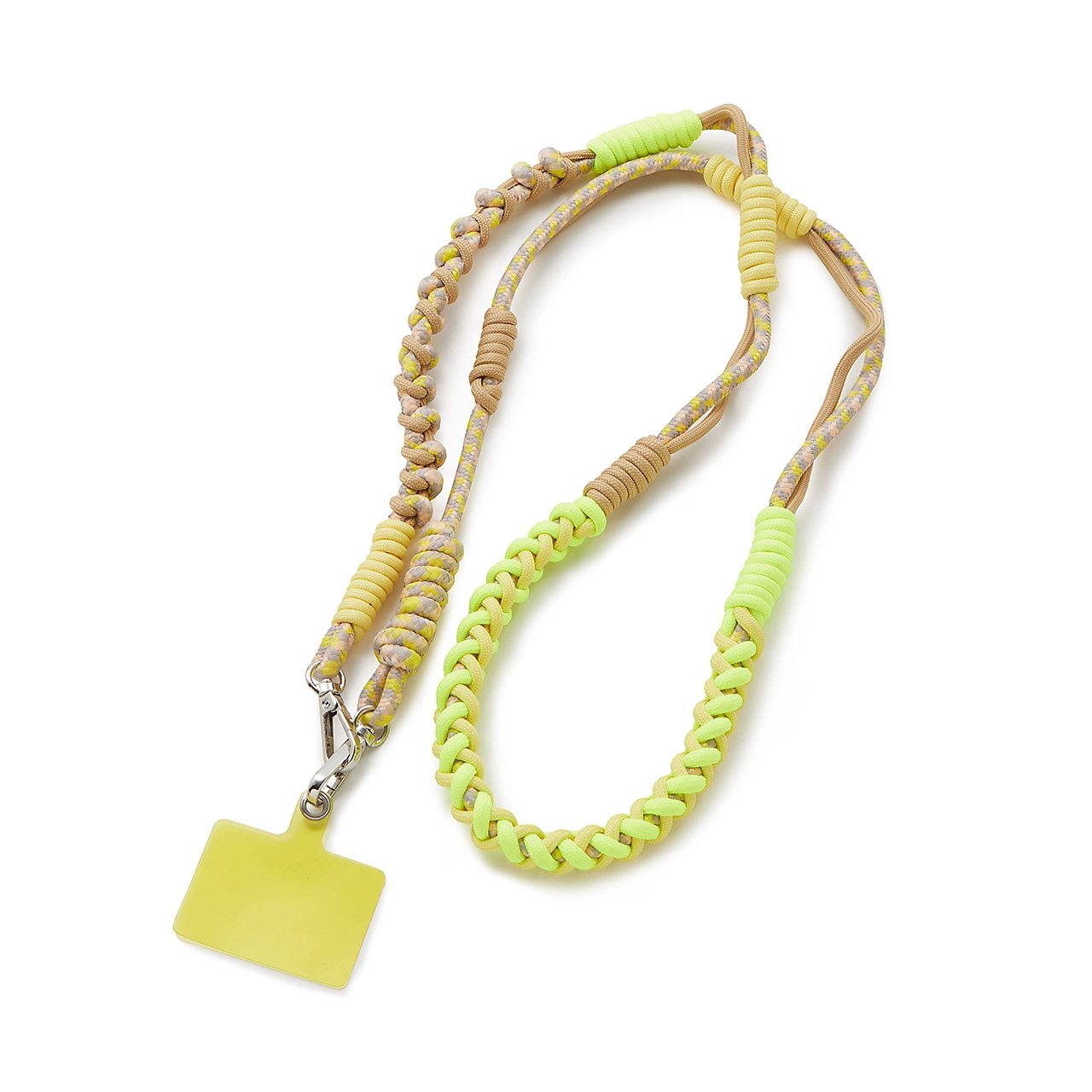 Paracord phone strap lanyard custom logo multi color chain handmade braided crossbody bag strap replacement