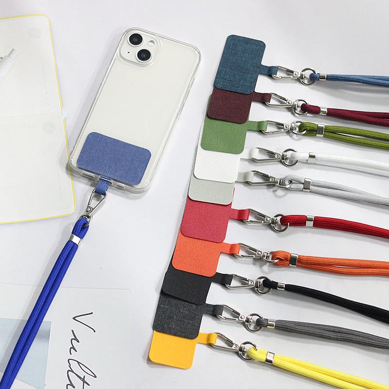 Good Quality Adjustable Sling Rope for Phone Simple Phone Strap Nylon Mobile Phone Chain for Hanging Nylon Crossbody Lanyard