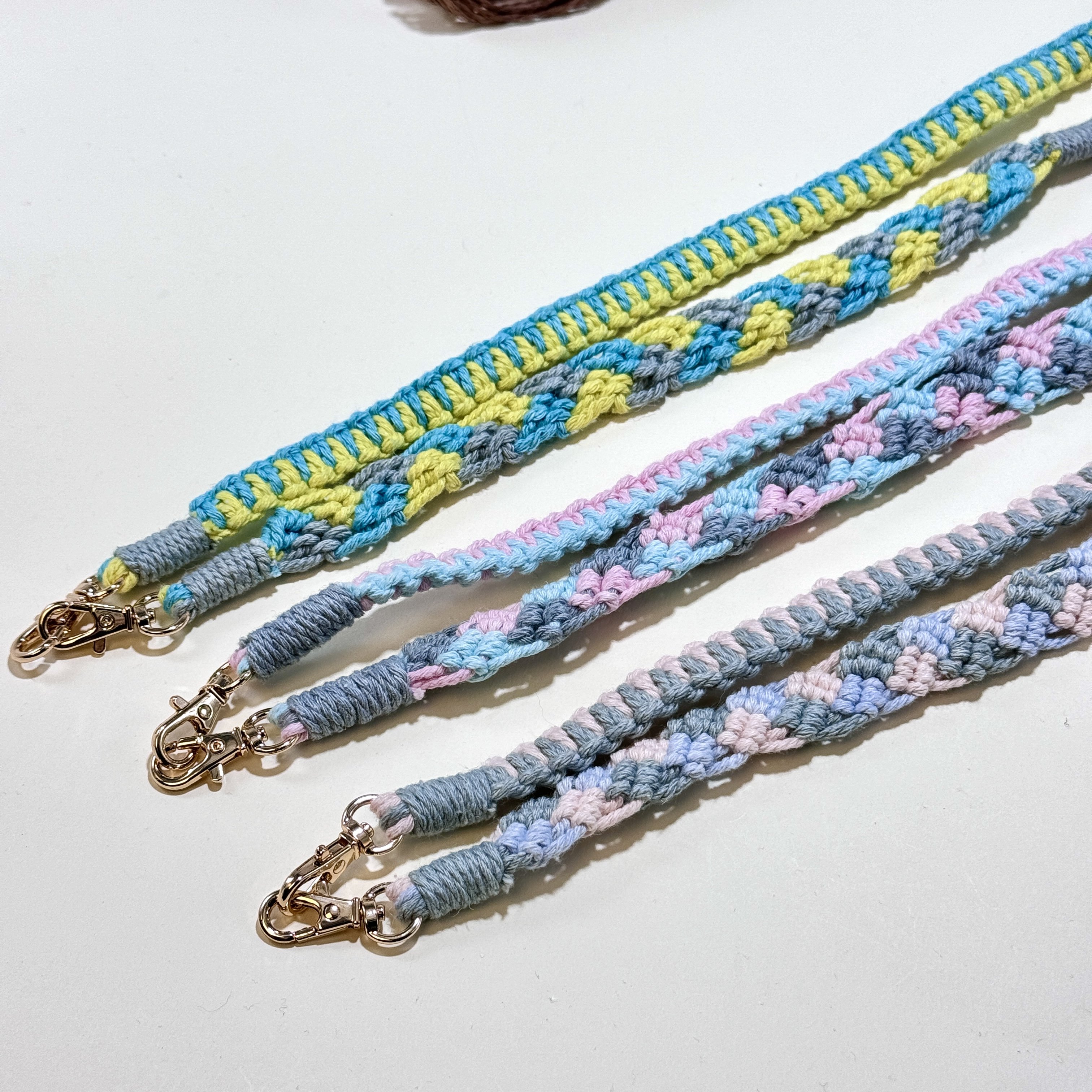 Cross-border new cotton rope long hand-woven mobile phone bag lanyard Bohemian style multi-function mobile phone chain