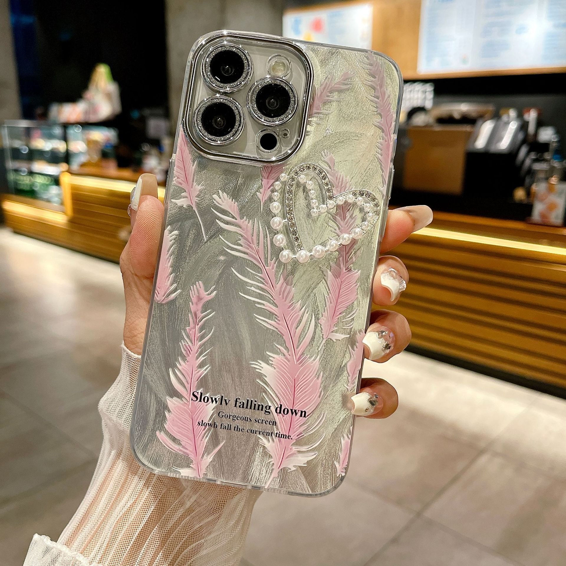 new girls designs wrist strap cell phone case for iphone 7 8 plus xr xs xs max 11 12 13 14 with hand lanyard