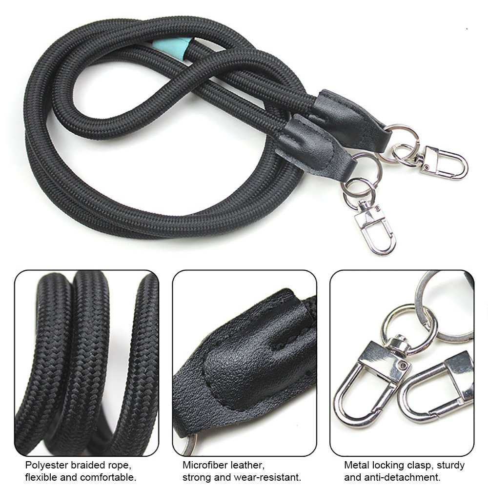Universal Adjustable Crossbody Lanyard for Mobile Phones Neck Patch Strap Tab Tether Smartphone Case Shoulder Strap
