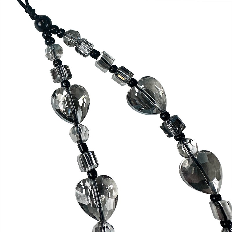 Jewelry Beads Anti-Lost Phone Lanyard Metallic Resin Pendant Bow Jewelry Beads Anti-Lost Lanyard Lovely Bracelet Straps