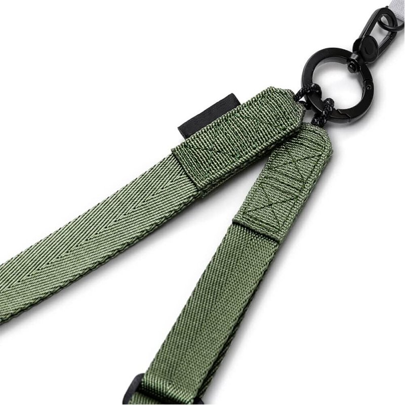 Gacent Webbing Manufacturer Sewing Custom Green Polyester Nylon Crossbody Neck Holder Phone Lanyard