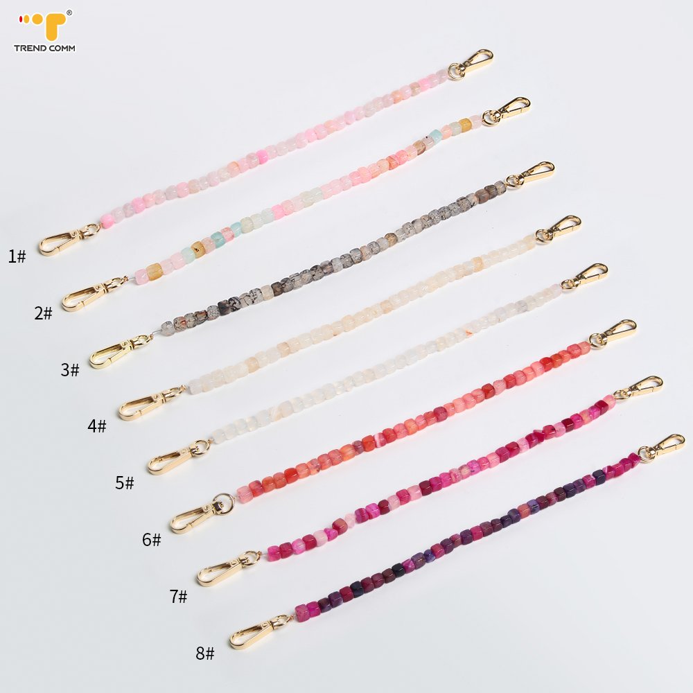 Strap Patch Gold Ring Heavy Duty Custom Rope Retractable String Universal Mobile Keychain Phone Lanyard Cross Neck Wearstrap