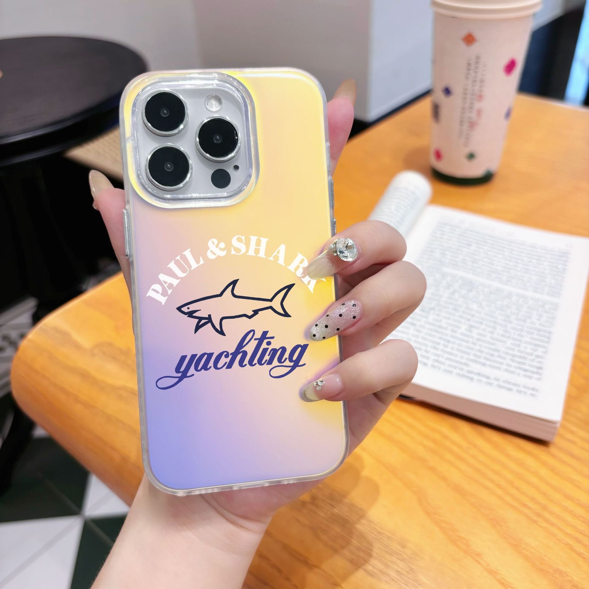 Paul Shark Theme Mobile Cover For iPhone Xr Xs 11 12 13 14 15 16 Pro Max Designer Phone Case