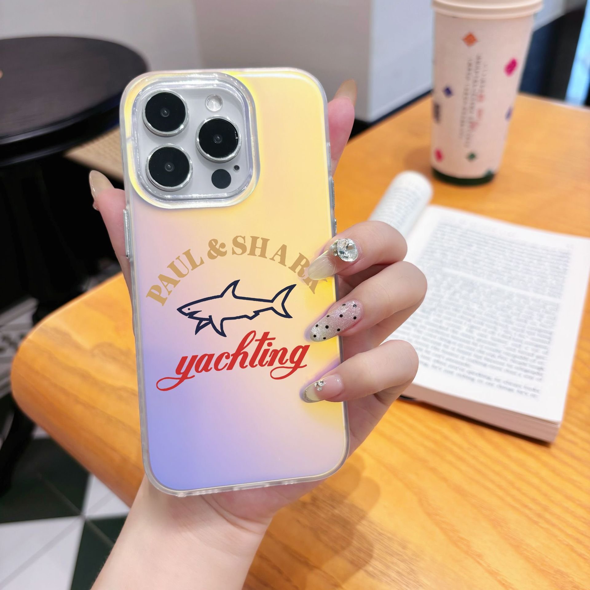Paul Shark Theme Mobile Cover For iPhone Xr Xs 11 12 13 14 15 16 Pro Max Designer Phone Case