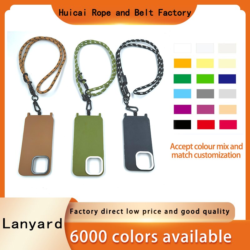 Customized mobile phone accessories, universal crossbody necklace, patch and lasso strap, phone case, iPhone special rope