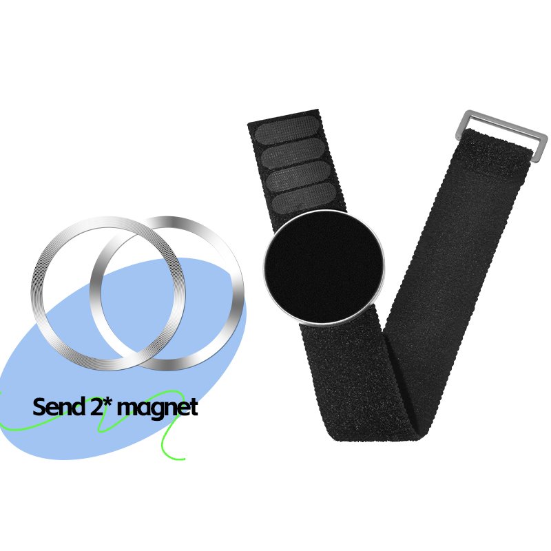 Wrist Magnetic Strap Mobile Phone Stand Fitness Outdoor Sports Cup Magnetic Stand Portable Metal Mobile Phone Holder