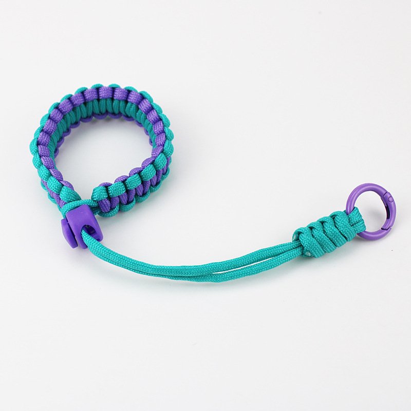 Anti-lost Mobile Phone Paracord Lanyard Hand-woven Sling Wrist Strap Digital Camera Strap Adjustable Key Lanyards