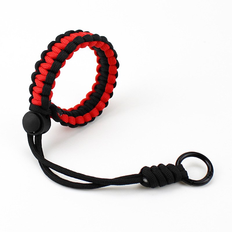 Anti-lost Mobile Phone Paracord Lanyard Hand-woven Sling Wrist Strap Digital Camera Strap Adjustable Key Lanyards