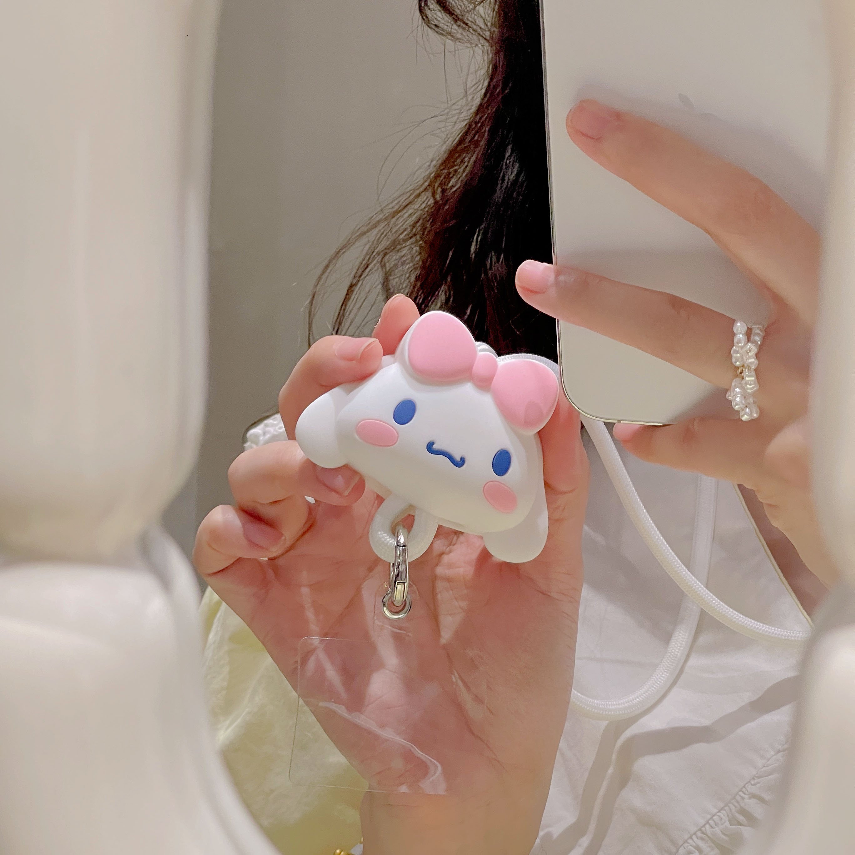 Neck Lanyard Phone Strap Rope 3D Cute Cartoon Silicone Anime Nylon Key Lanyards Custom Cell Mobile Phone Lanyards