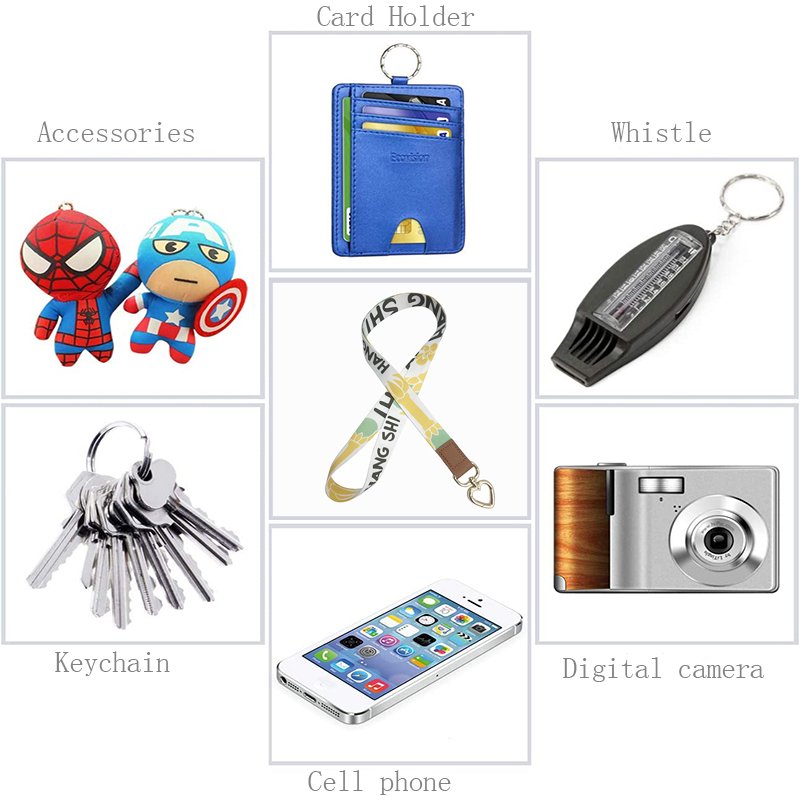Custom Round Lanyards Mobile Phone Strap Lanyards With Custom Faux Leather Logo Promotion Gifts Straps For Cell Phones