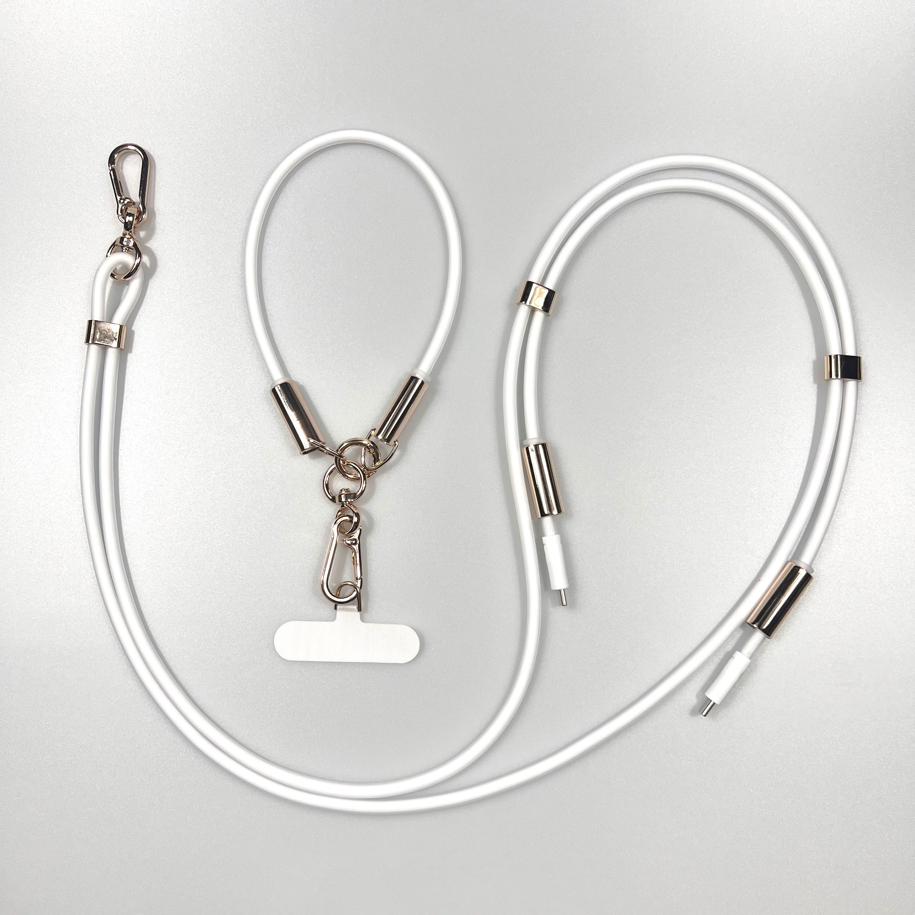 Custodia Per Smartphone Con Cordino USB Charging Cable Crossbody Cell Phone Case