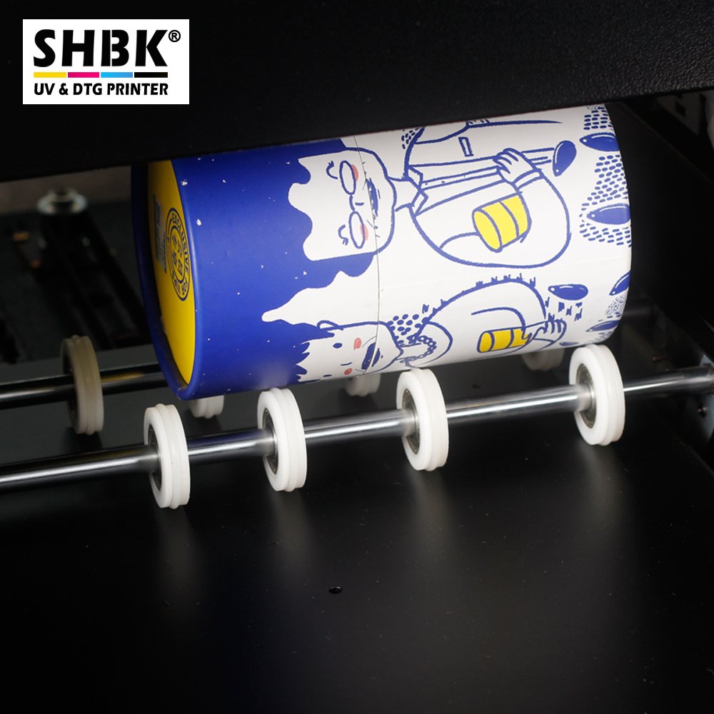 SHBK Automatic A3 UV Printer logo bottle uv printer CE EMC LVD