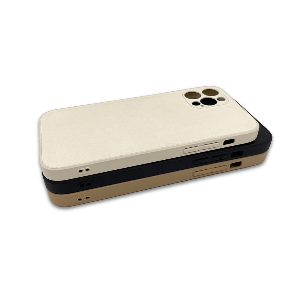 Soft Touch tpu pu leather mobile protect cover Beige Brown Pebble Litchi cell phone case for iPhone 15 14 pro max 13 12 Max