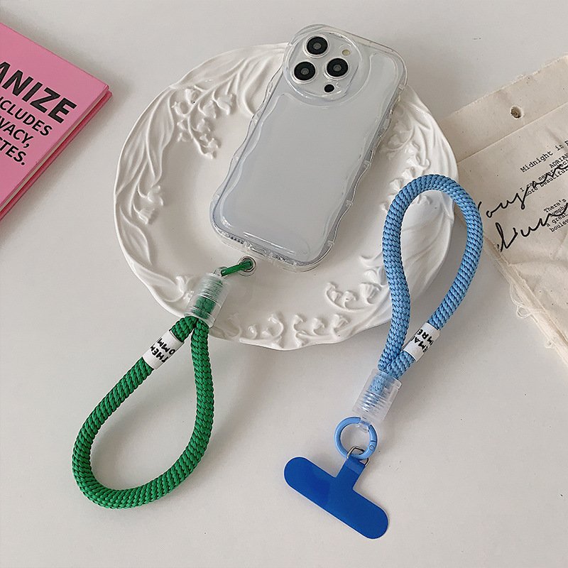 High Quality Custom Bohemian Handmade Braided Wrist Strap Bag Lanyard Chain for Mobile Phone Cases