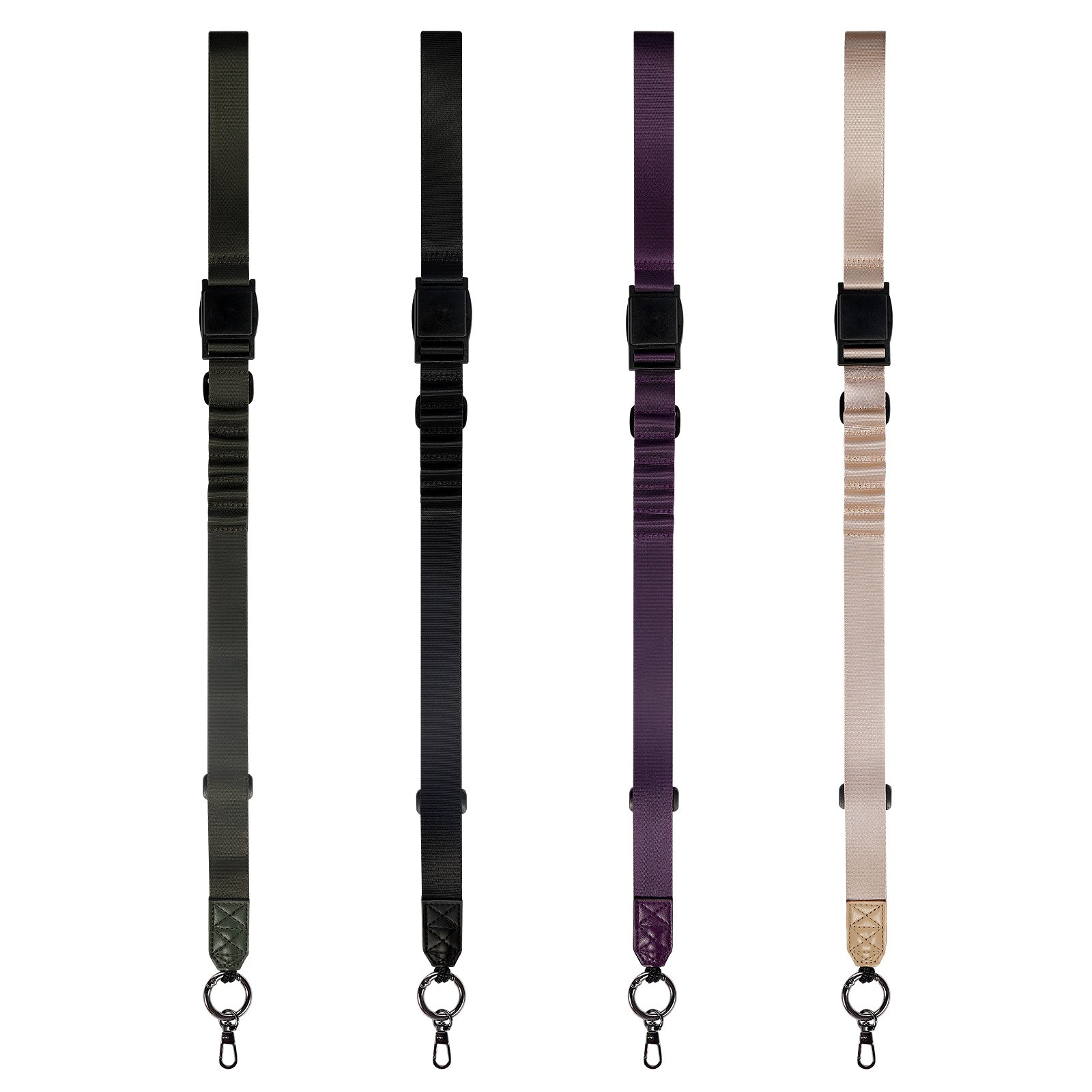 Multifunctional Nylon Lanyard Crossbody Mobile Phone Lanyard Strap Charm Hanging Necklace Can Carry Lanyard With Connector Patch