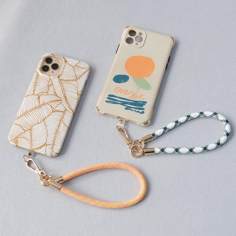 Hand Rope Strap for Phones Mobile Phone Accessories Anti-lost Women Cell Phone Wrist Strap with Clip