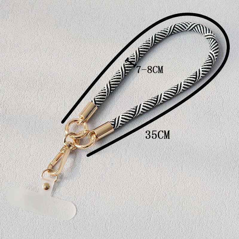 Hand Rope Strap for Phones Mobile Phone Accessories Anti-lost Women Cell Phone Wrist Strap with Clip