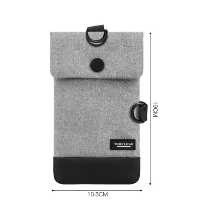 Fashion Cell phone Small Crossbody Bags Custom Logo Wallet Pouch mobile phone Bag With Neck strap