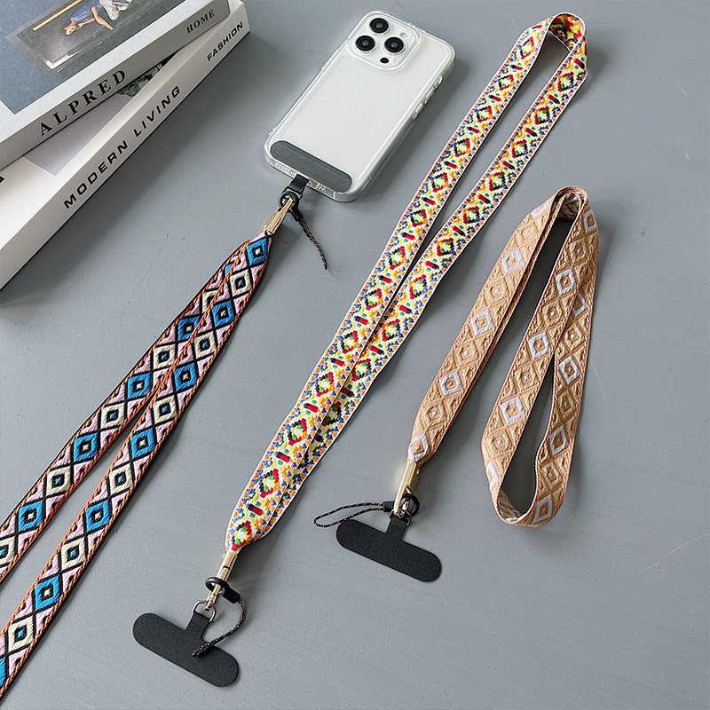 Cellphone Sling Lanyard, Cell Phone Strap, Adjustable Smartphone Holder, Universal Fit, Purse Strap