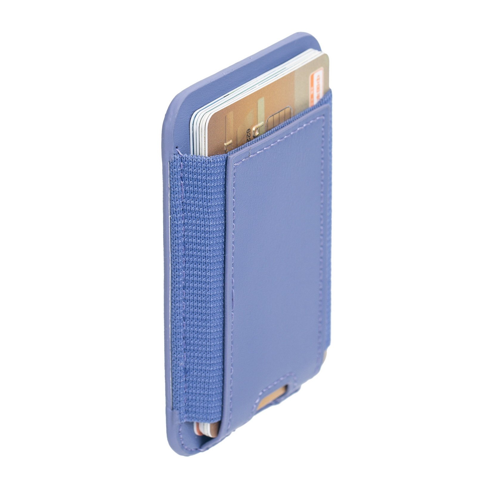 Card Holder Wallet Pouch Wallet Back Phone Holder Elastic Leather Slot Phone Wallet with Cards Holder for iPhone Samsung