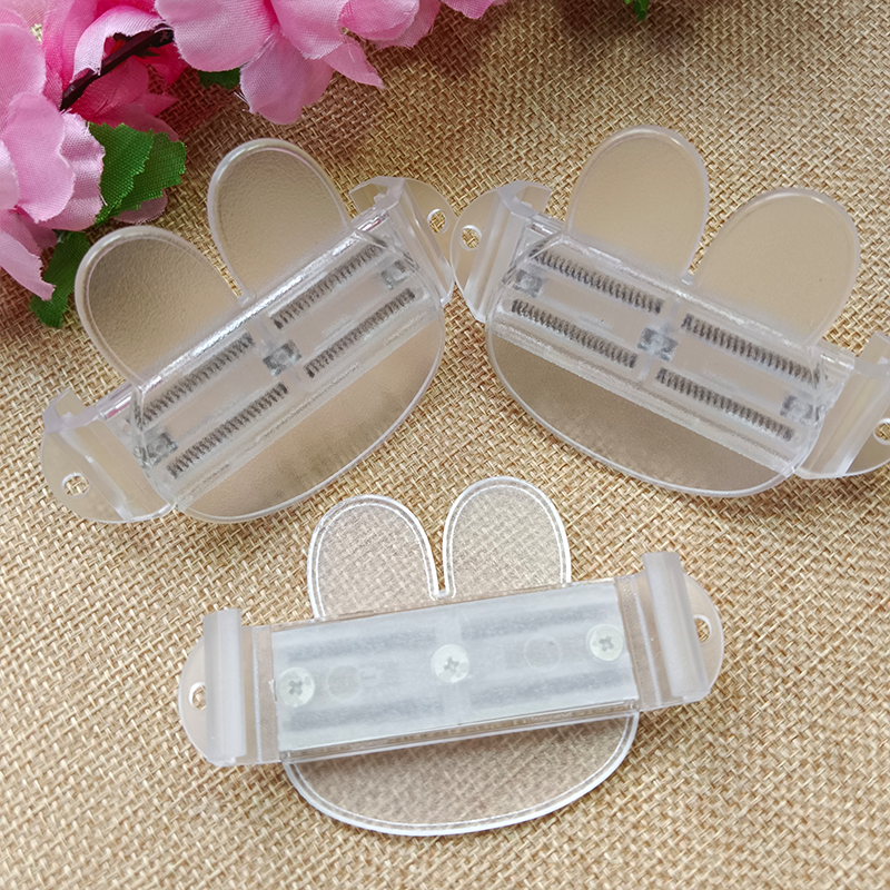 Mobile phone back clip DIY groove material clip transparent material rabbit head back clip cute rabbit mobile phone accessories