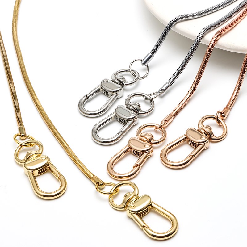 Mobile Phone Lanyard Long Crossbody Lanyard Metal Keel Phone Universal Alloy Chain Phone AntiLoss Backpack Style Lanyards