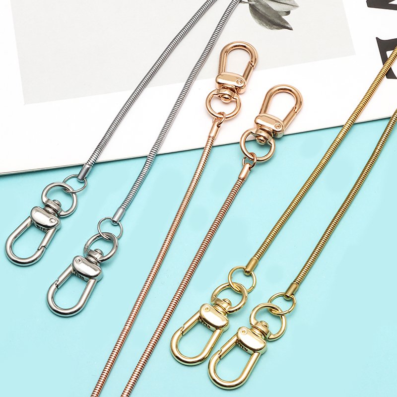 Mobile Phone Lanyard Long Crossbody Lanyard Metal Keel Phone Universal Alloy Chain Phone AntiLoss Backpack Style Lanyards