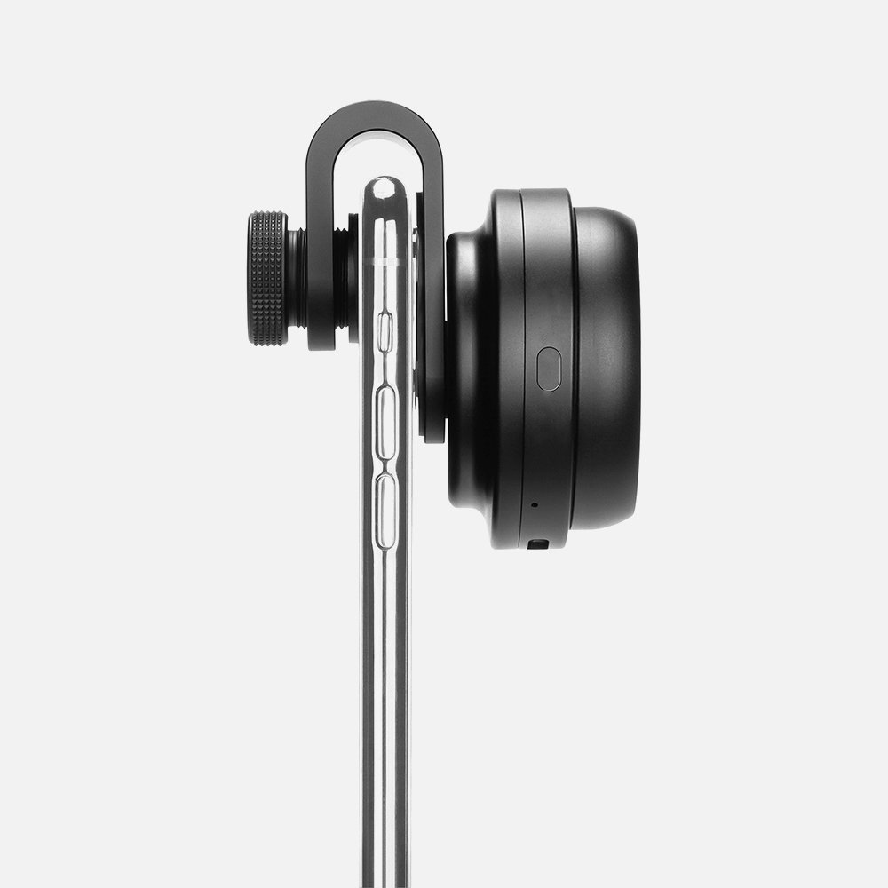 IBOOLO phone Gadget 17mm Metal Screw Thread With Universal Clip On Dermatoscope