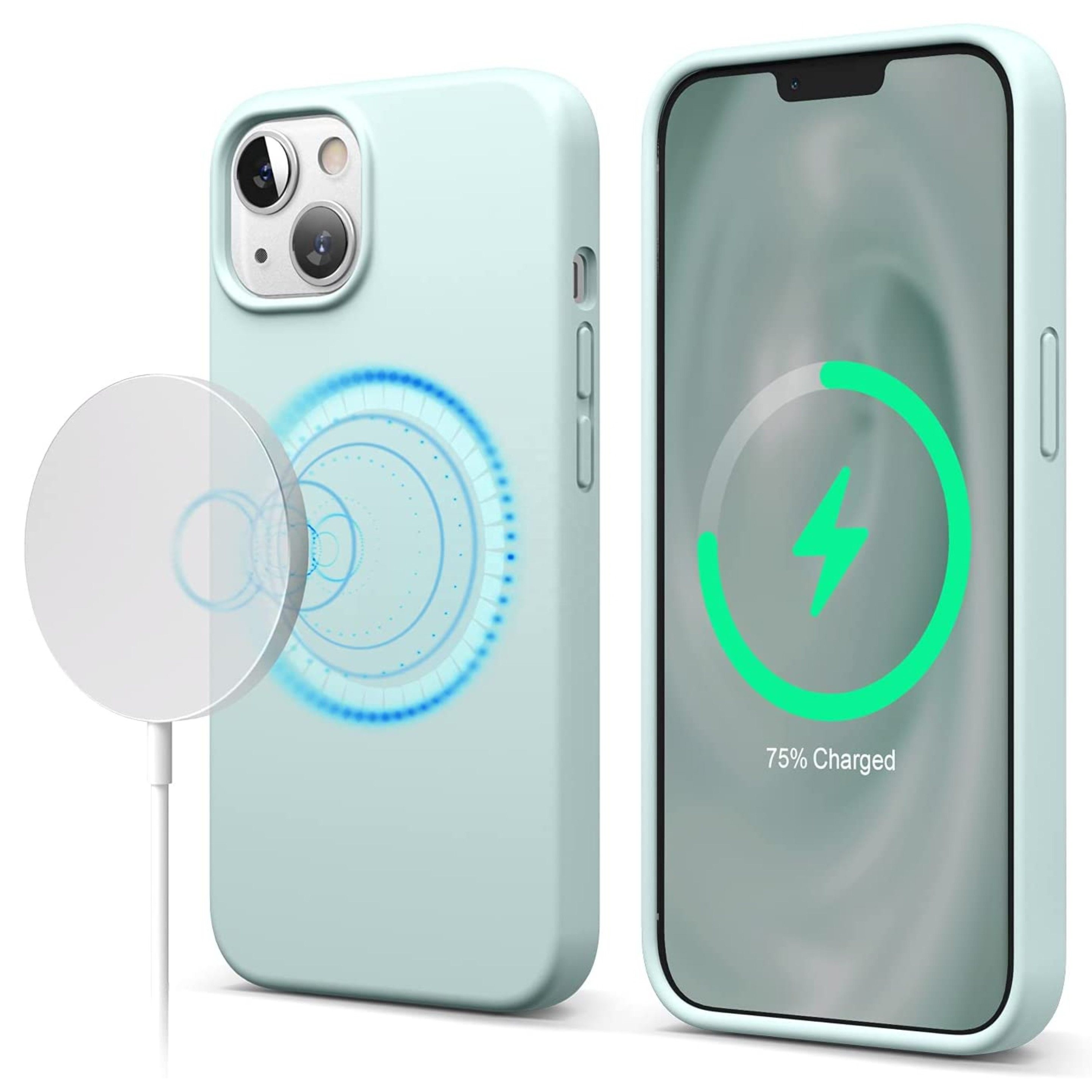 New Arrival-Solid Color Multiple Macaron Colors-Wireless Charging Magnetic phone Case for iPhone 16 series