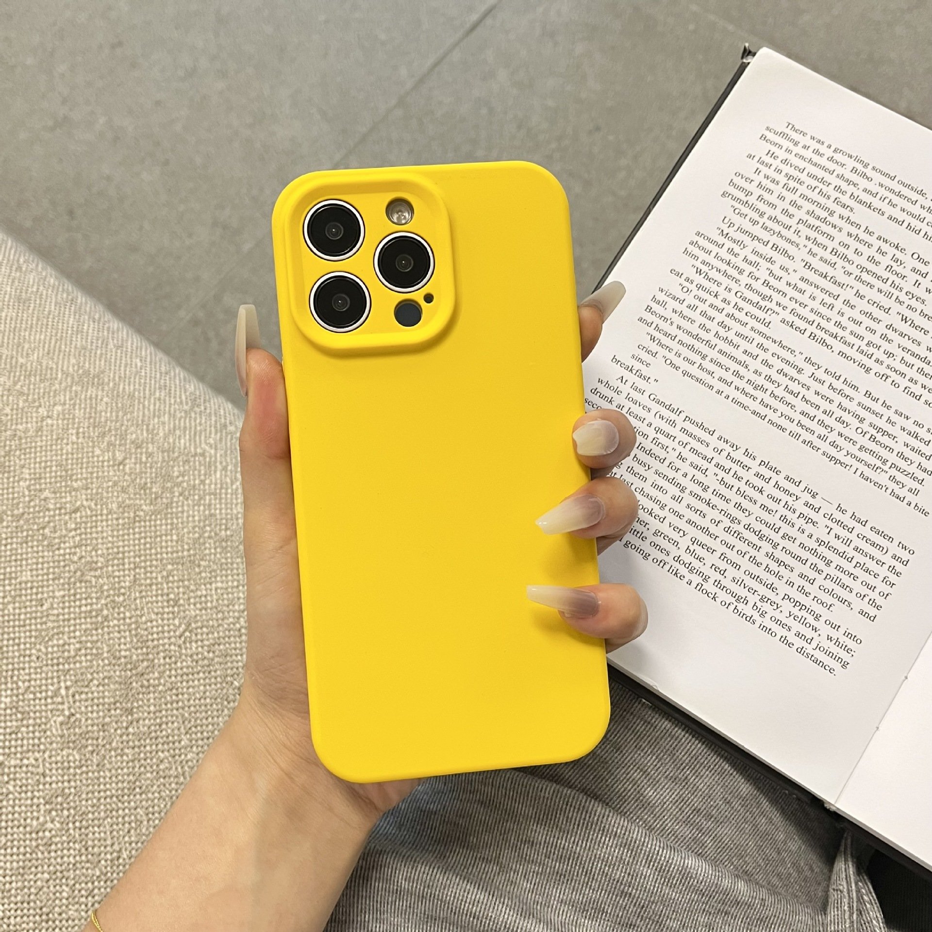 for iPhone 16 Silicone Case Full Camera Protection Mobile Phone Silicone Rubber Phone Cover for iPhone 16 Pro Max
