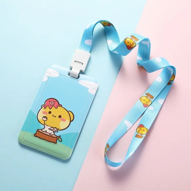 New Arrival Customized Logo Mobile Phone With Card Holder Neck Strap Custom Logo Lanyard Polyester Lanyards