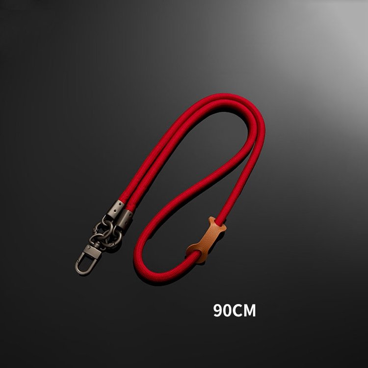 Long Mobile Phone Cord Lanyard Hanging Neck Rope Braided Key Chain Universal Polyester Neck Phone Strap Holder